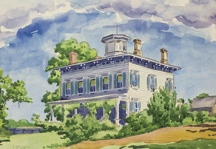 “The Wells House, Southold, Long Island”